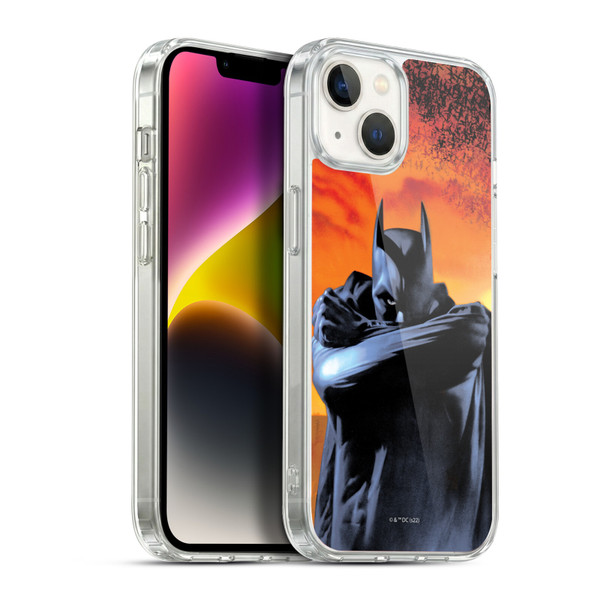 Batman Begins Graphics Character Soft Gel Case for Apple iPhone 14 Plus & MagSafe