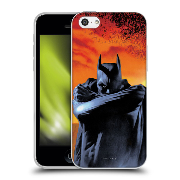 Batman Begins Graphics Character Soft Gel Case for Apple iPhone 5c