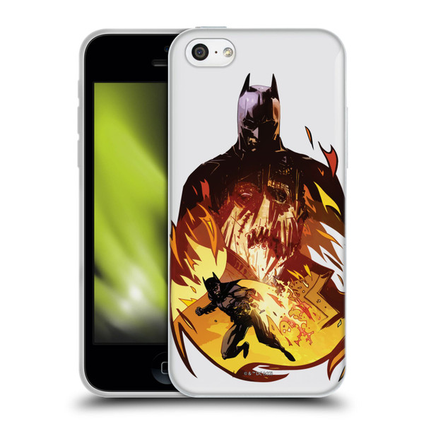 Batman Begins Graphics Scarecrow Soft Gel Case for Apple iPhone 5c