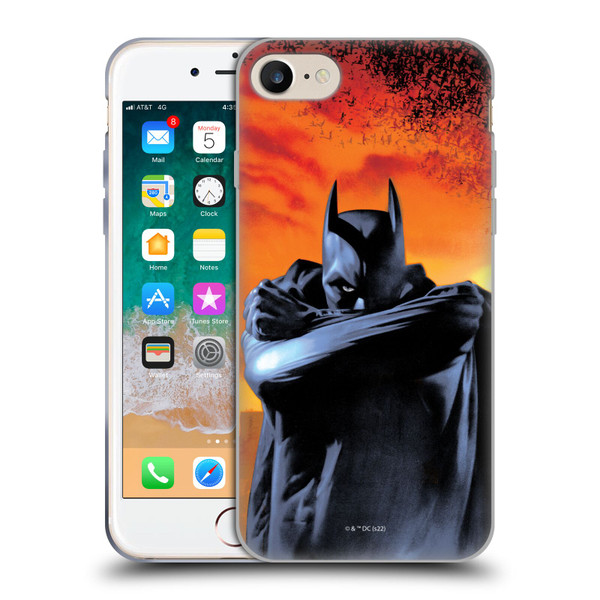 Batman Begins Graphics Character Soft Gel Case for Apple iPhone 7 / 8 / SE 2020 & 2022