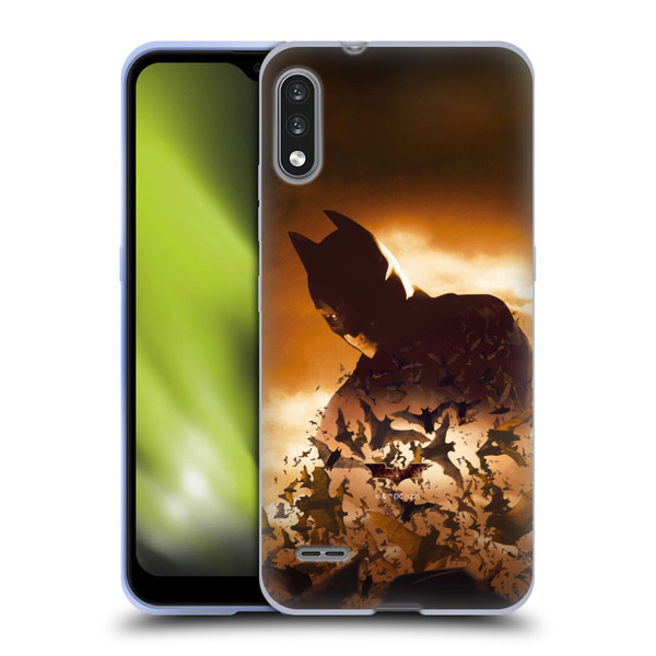 Batman Begins Graphics Poster Soft Gel Case for LG K22