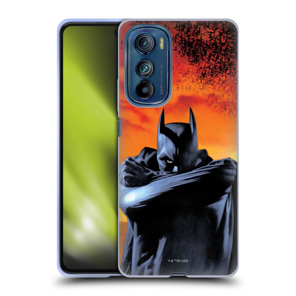Batman Begins Graphics Character Soft Gel Case for Motorola Edge 30