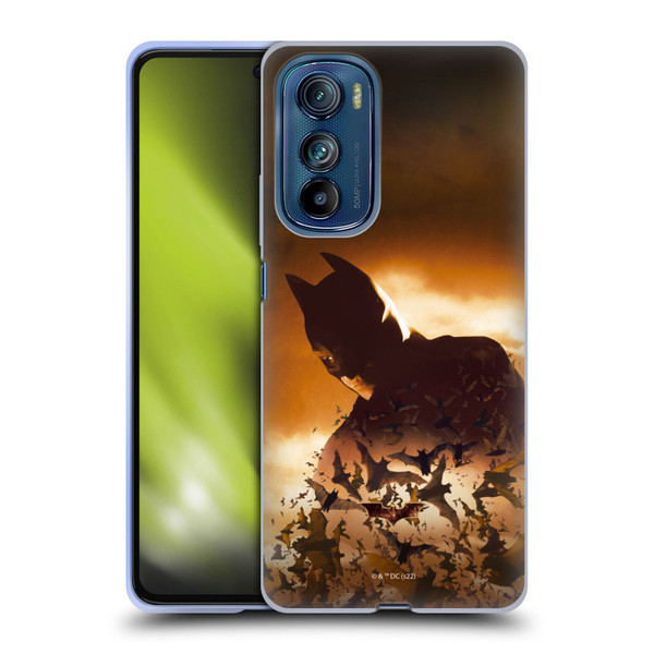 Batman Begins Graphics Poster Soft Gel Case for Motorola Edge 30