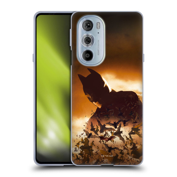 Batman Begins Graphics Poster Soft Gel Case for Motorola Edge X30