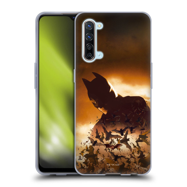 Batman Begins Graphics Poster Soft Gel Case for OPPO Find X2 Lite 5G