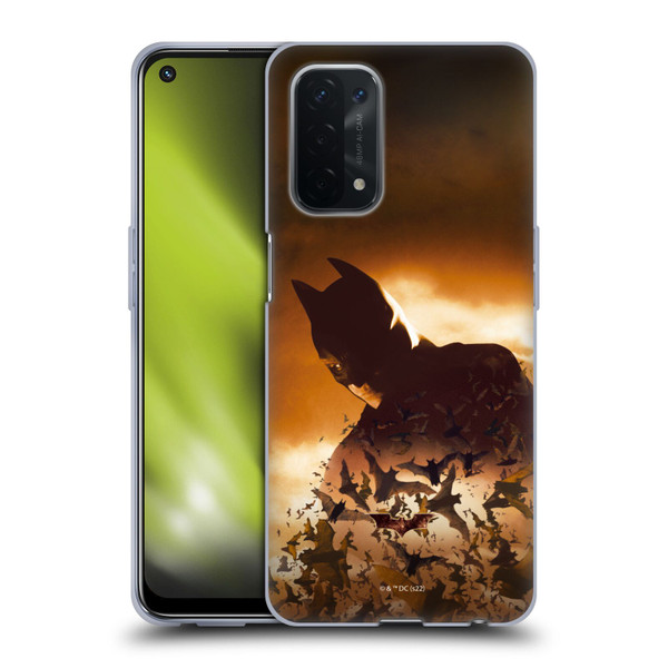 Batman Begins Graphics Poster Soft Gel Case for OPPO A54 5G