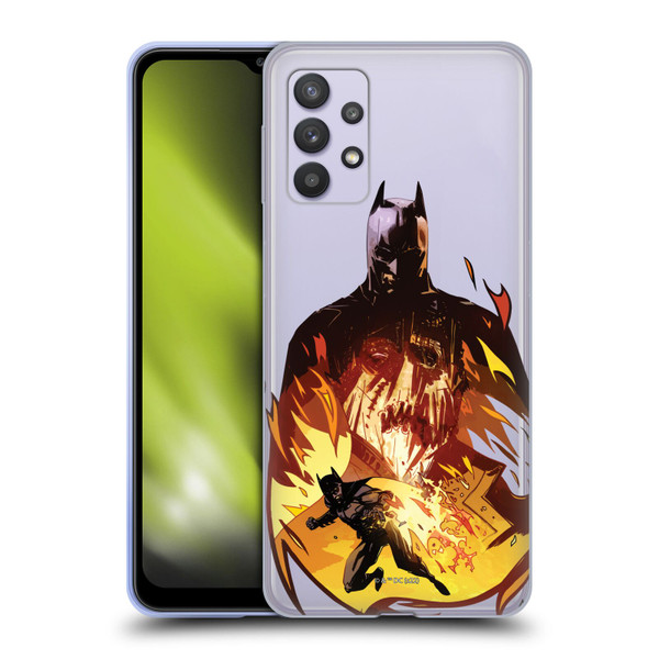 Batman Begins Graphics Scarecrow Soft Gel Case for Samsung Galaxy A32 5G / M32 5G (2021)