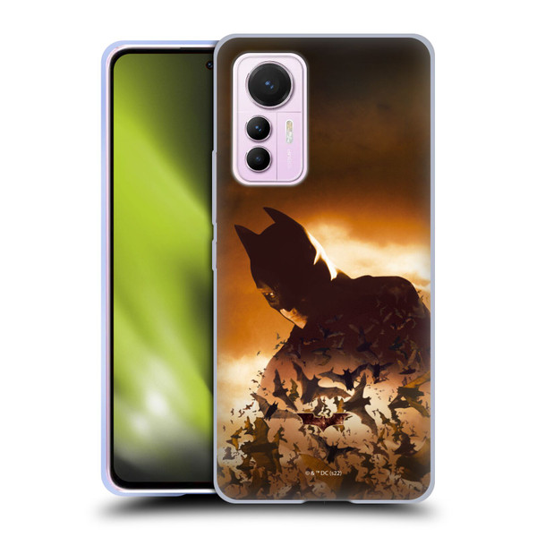 Batman Begins Graphics Poster Soft Gel Case for Xiaomi 12 Lite