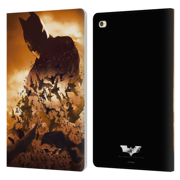 Batman Begins Graphics Poster Leather Book Wallet Case Cover For Apple iPad mini 4