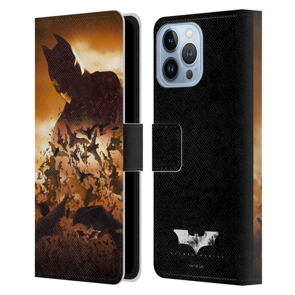 Batman Begins Graphics Poster Leather Book Wallet Case Cover For Apple iPhone 13 Pro Max