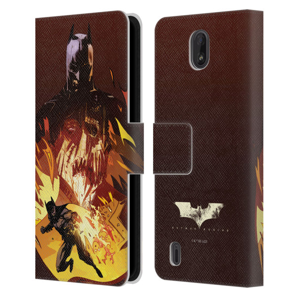 Batman Begins Graphics Scarecrow Leather Book Wallet Case Cover For Nokia C01 Plus/C1 2nd Edition