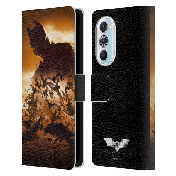 Batman Begins Graphics Poster Leather Book Wallet Case Cover For Motorola Edge X30