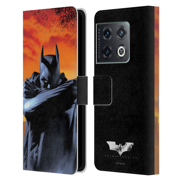 Batman Begins Graphics Character Leather Book Wallet Case Cover For OnePlus 10 Pro