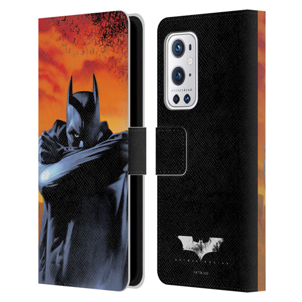 Batman Begins Graphics Character Leather Book Wallet Case Cover For OnePlus 9 Pro