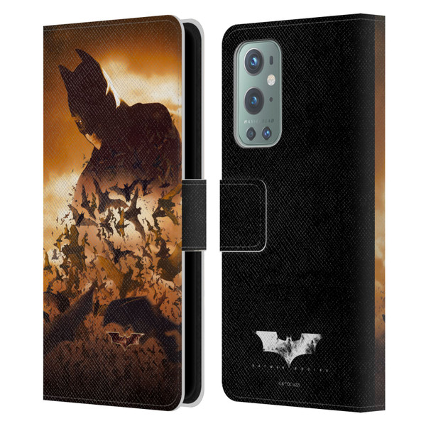 Batman Begins Graphics Poster Leather Book Wallet Case Cover For OnePlus 9