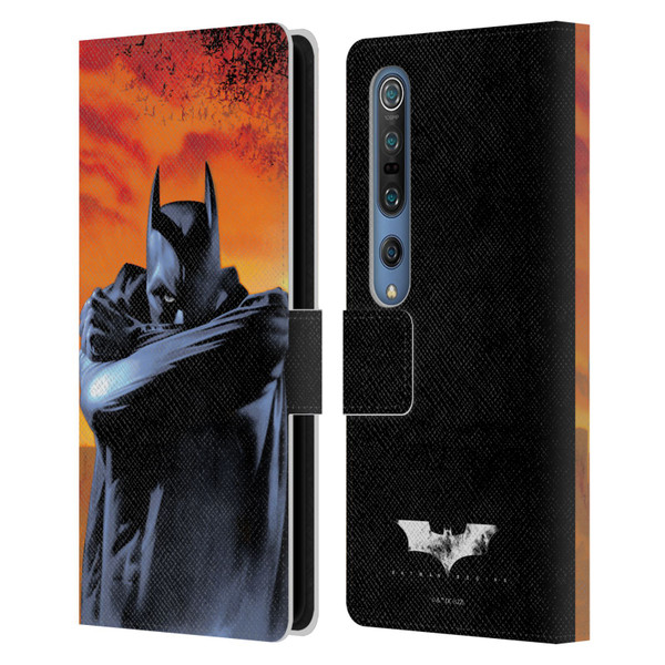Batman Begins Graphics Character Leather Book Wallet Case Cover For Xiaomi Mi 10 5G / Mi 10 Pro 5G