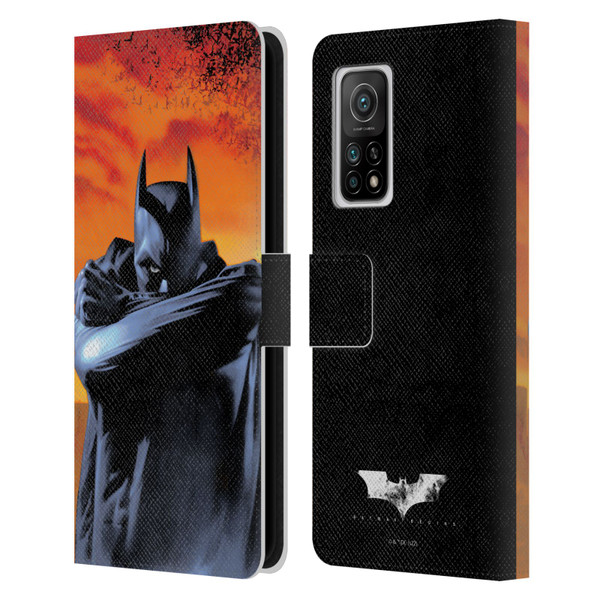 Batman Begins Graphics Character Leather Book Wallet Case Cover For Xiaomi Mi 10T 5G