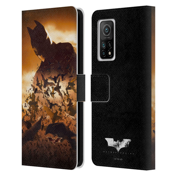 Batman Begins Graphics Poster Leather Book Wallet Case Cover For Xiaomi Mi 10T 5G