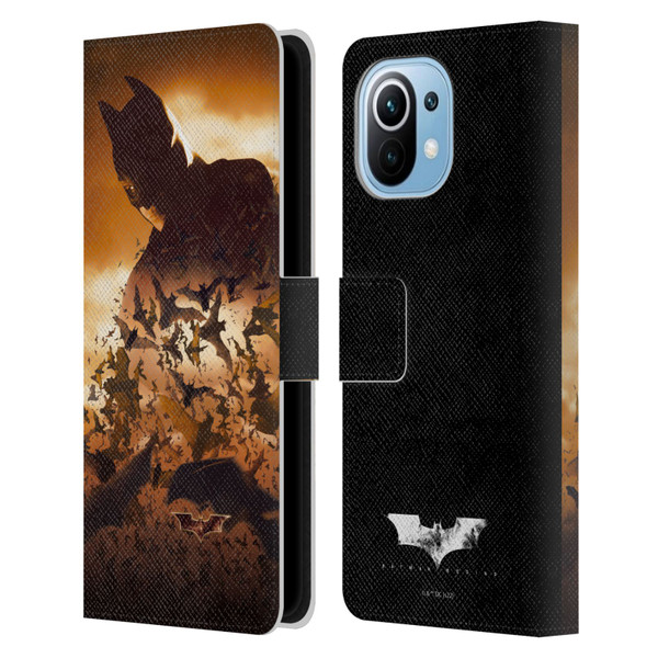 Batman Begins Graphics Poster Leather Book Wallet Case Cover For Xiaomi Mi 11