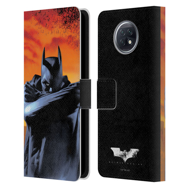 Batman Begins Graphics Character Leather Book Wallet Case Cover For Xiaomi Redmi Note 9T 5G