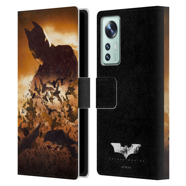 Batman Begins Graphics Poster Leather Book Wallet Case Cover For Xiaomi 12