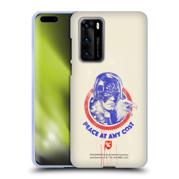 Peacemaker: Television Series Graphics Christopher Smith & Eagly Soft Gel Case for Huawei P40 5G