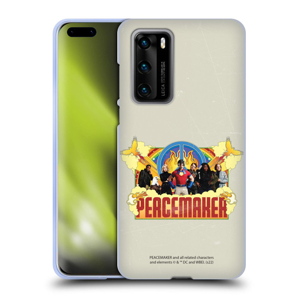 Peacemaker: Television Series Graphics Group Soft Gel Case for Huawei P40 5G