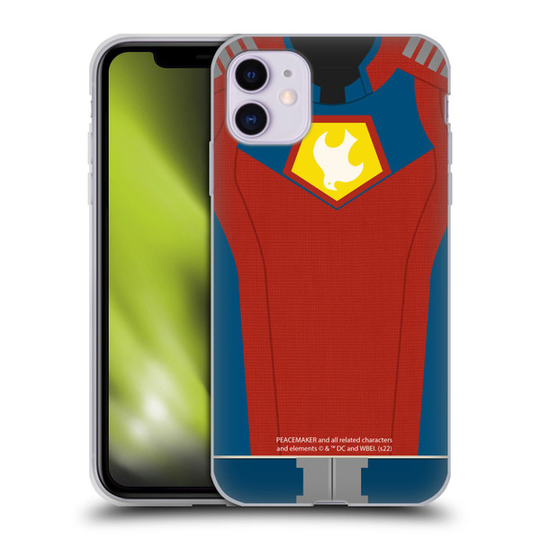 Peacemaker: Television Series Graphics Costume Soft Gel Case for Apple iPhone 11