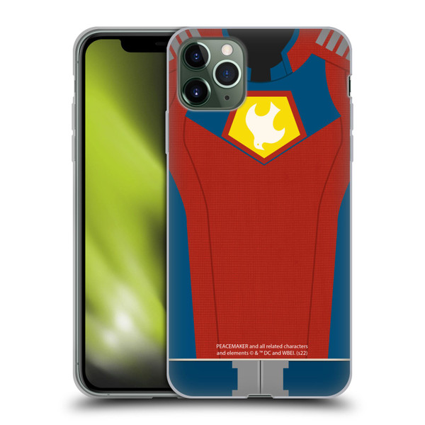 Peacemaker: Television Series Graphics Costume Soft Gel Case for Apple iPhone 11 Pro Max