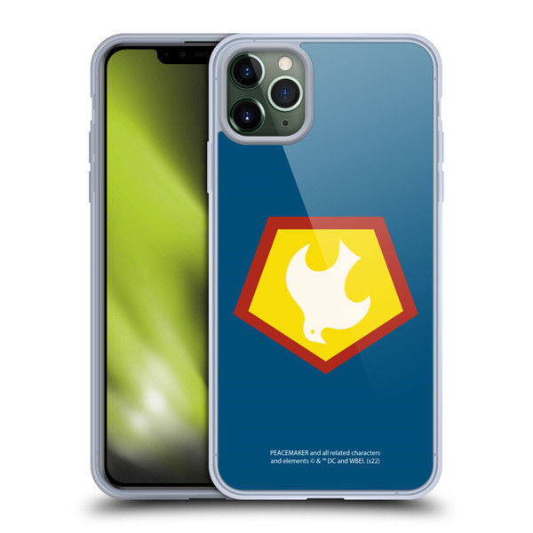 Peacemaker: Television Series Graphics Logo Soft Gel Case for Apple iPhone 11 Pro Max