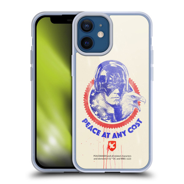 Peacemaker: Television Series Graphics Christopher Smith & Eagly Soft Gel Case for Apple iPhone 12 Mini