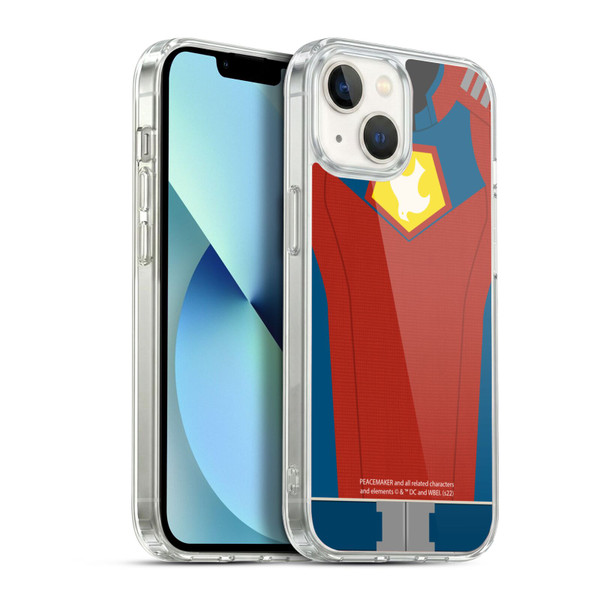 Peacemaker: Television Series Graphics Costume Soft Gel Case for Apple iPhone 13