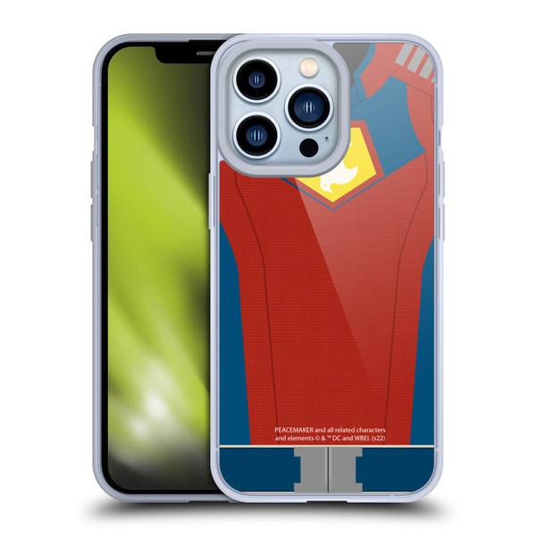 Peacemaker: Television Series Graphics Costume Soft Gel Case for Apple iPhone 13 Pro