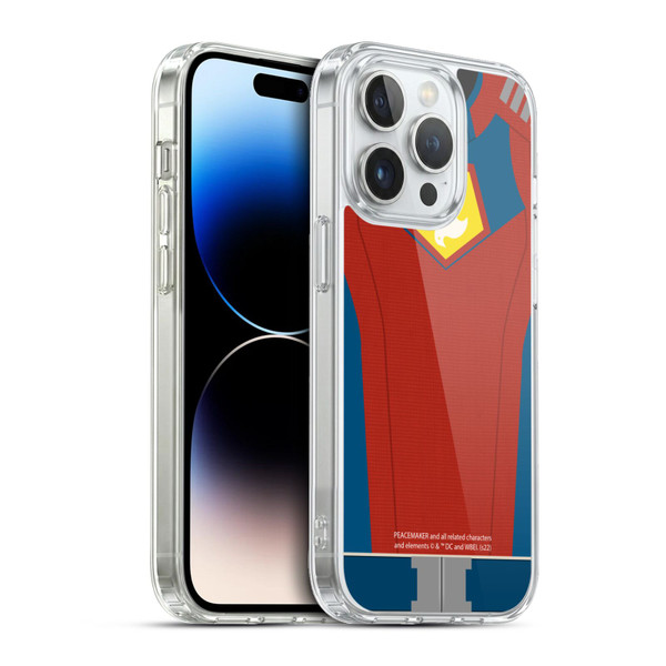 Peacemaker: Television Series Graphics Costume Soft Gel Case for Apple iPhone 13 Pro & MagSafe