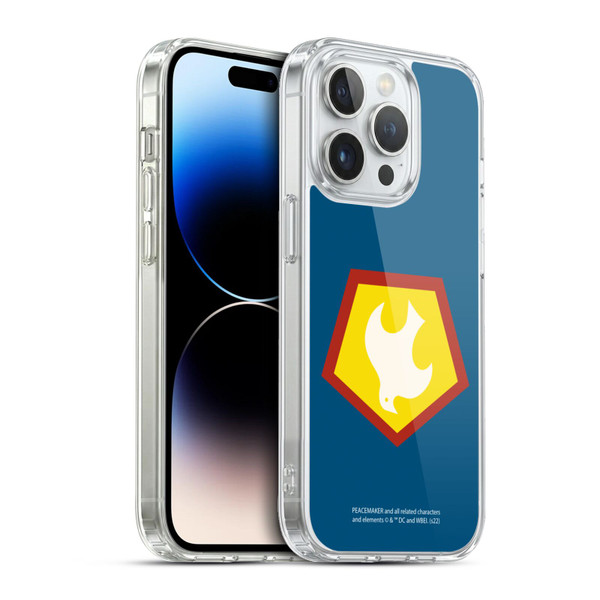 Peacemaker: Television Series Graphics Logo Soft Gel Case for Apple iPhone 13 Pro & MagSafe