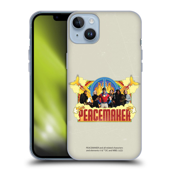 Peacemaker: Television Series Graphics Group Soft Gel Case for Apple iPhone 14 Plus