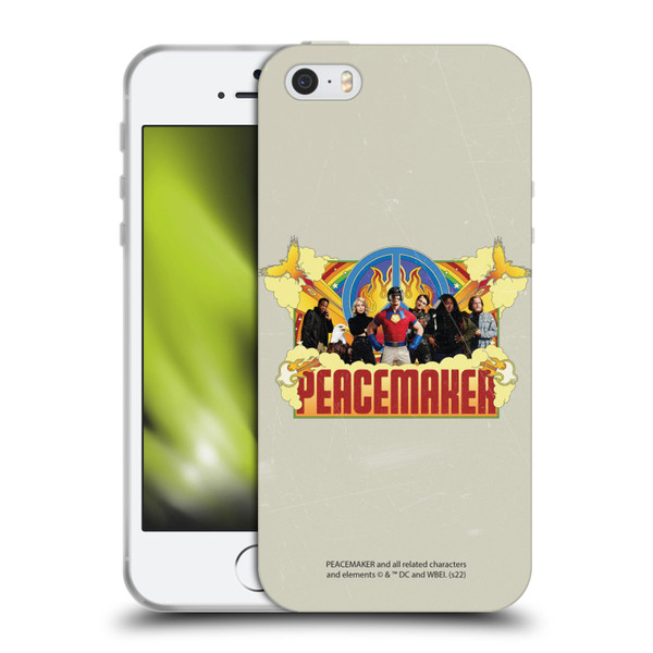 Peacemaker: Television Series Graphics Group Soft Gel Case for Apple iPhone 5 / 5s / iPhone SE 2016