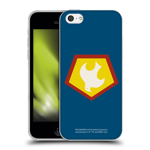 Peacemaker: Television Series Graphics Logo Soft Gel Case for Apple iPhone 5c