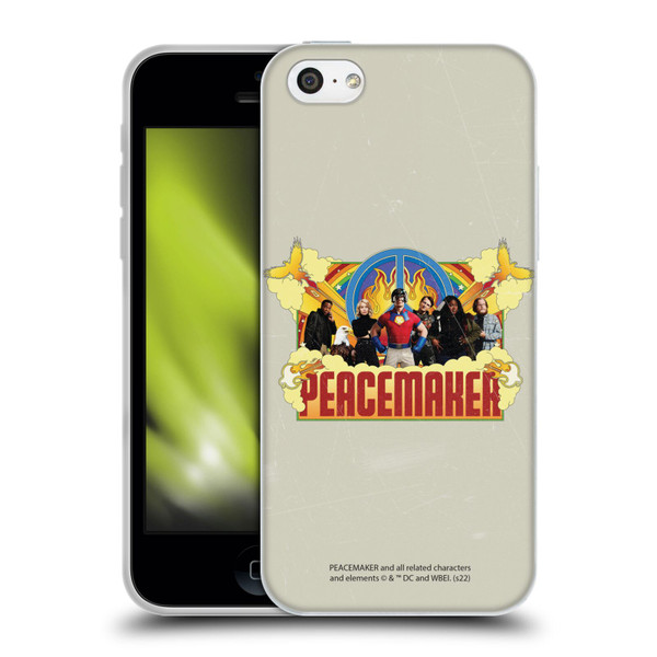 Peacemaker: Television Series Graphics Group Soft Gel Case for Apple iPhone 5c