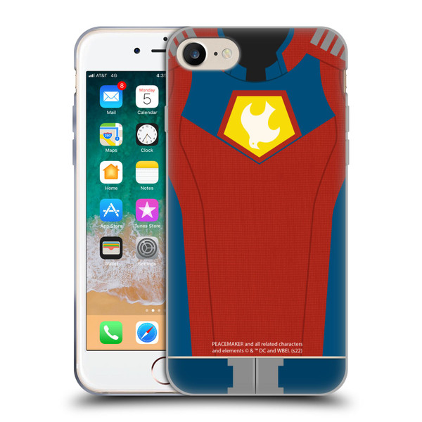 Peacemaker: Television Series Graphics Costume Soft Gel Case for Apple iPhone 7 / 8 / SE 2020 & 2022