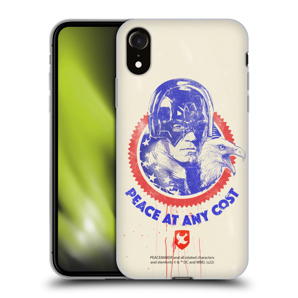 Peacemaker: Television Series Graphics Christopher Smith & Eagly Soft Gel Case for Apple iPhone XR