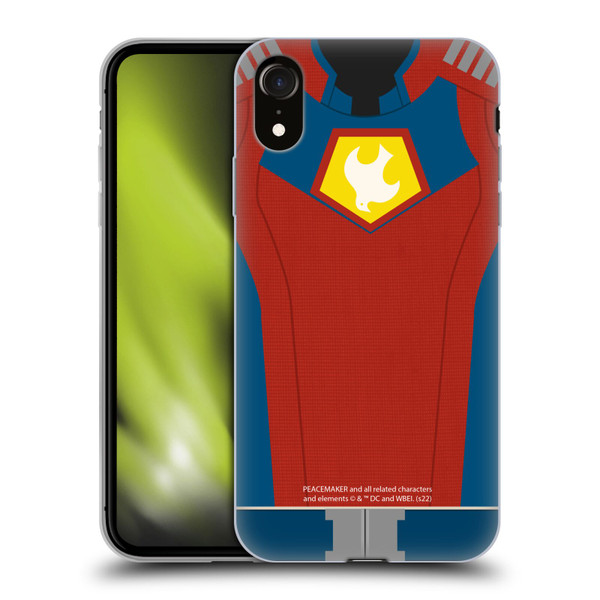 Peacemaker: Television Series Graphics Costume Soft Gel Case for Apple iPhone XR