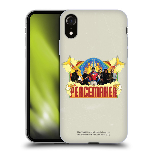 Peacemaker: Television Series Graphics Group Soft Gel Case for Apple iPhone XR
