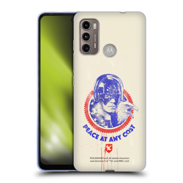 Peacemaker: Television Series Graphics Christopher Smith & Eagly Soft Gel Case for Motorola Moto G60 / Moto G40 Fusion