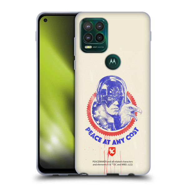 Peacemaker: Television Series Graphics Christopher Smith & Eagly Soft Gel Case for Motorola Moto G Stylus 5G 2021