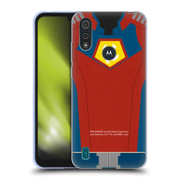 Peacemaker: Television Series Graphics Costume Soft Gel Case for Motorola Moto E6s (2020)
