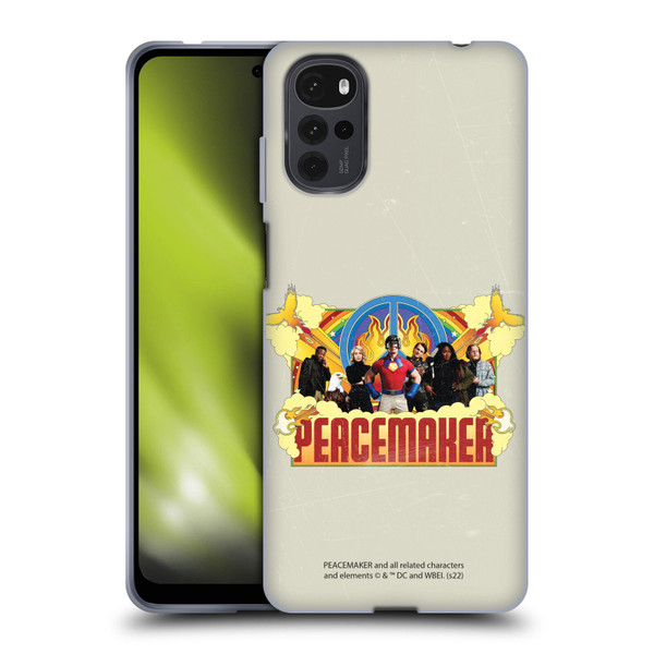 Peacemaker: Television Series Graphics Group Soft Gel Case for Motorola Moto G22