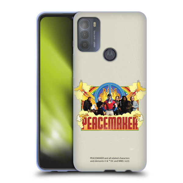 Peacemaker: Television Series Graphics Group Soft Gel Case for Motorola Moto G50
