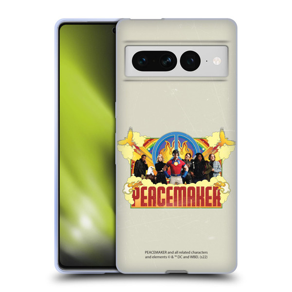 Peacemaker: Television Series Graphics Group Soft Gel Case for Google Pixel 7 Pro