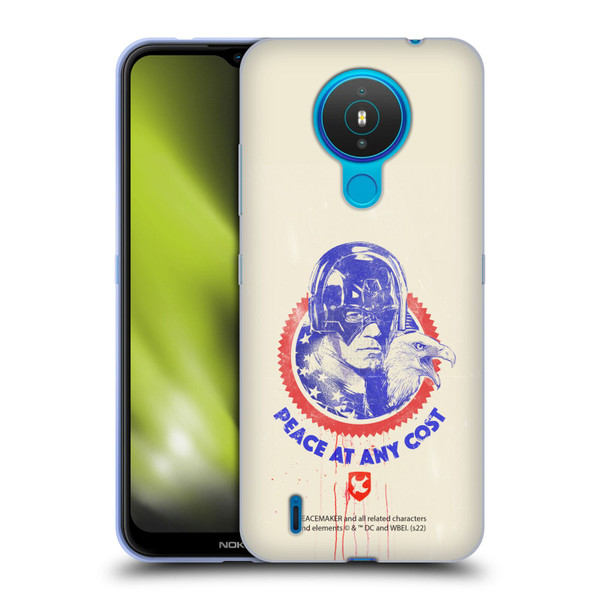 Peacemaker: Television Series Graphics Christopher Smith & Eagly Soft Gel Case for Nokia 1.4